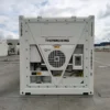 20ft-shipping-container-domestic-reefer-white-new-back 20ft New Refrigerated Container For Sale