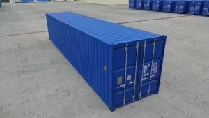 40ft Double-Door shipping Container For Sale (Blue)