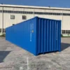 40ft-shipping-container-dry-van-blue-new-corner-left-back 40ft Hard-Top Containers For Sale (Blue)