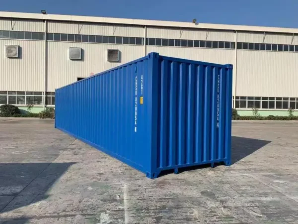 40ft-shipping-container-dry-van-blue-new-corner-left-back 40ft Hard-Top Containers For Sale (Blue)