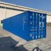 40ft-shipping-container-dry-van-blue-new-corner-left-front 40ft Hard-Top Containers For Sale