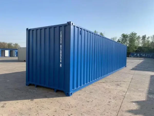 40ft-shipping-container-dry-van-blue-new-corner-right-back 40ft Hard-Top Containers For Sale (Blue)