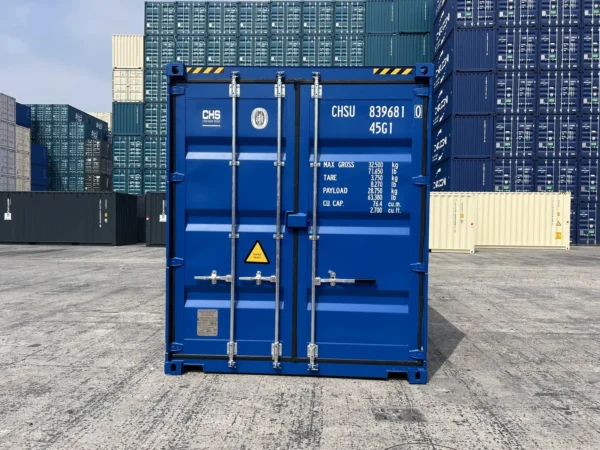 40ft High-Cube  Shipping Containers For Sale (Blue)