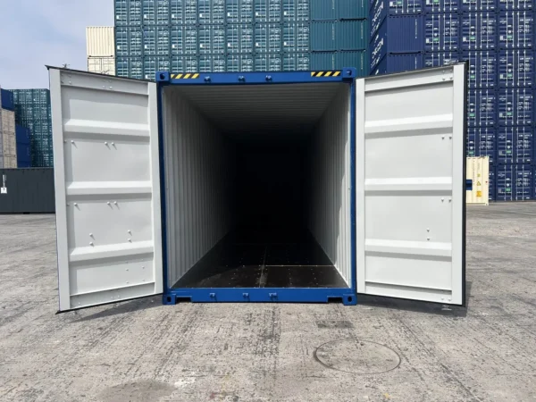 40ft High-Cube  Shipping Containers For Sale (Blue)