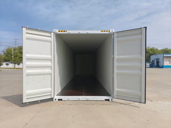 40ft High-Cube Shipping Containers For Sale (White)