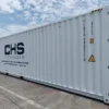 40ft High-Cube Shipping Containers For Sale (white)