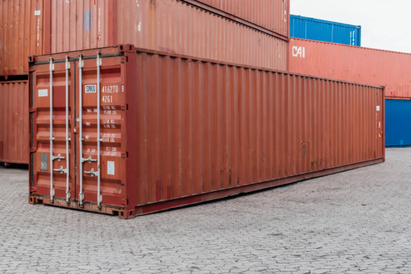 40ft Used Shipping Containers For Sale (Red Brown)